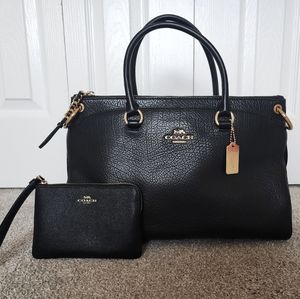 Coach bag and wallet wristlet set!